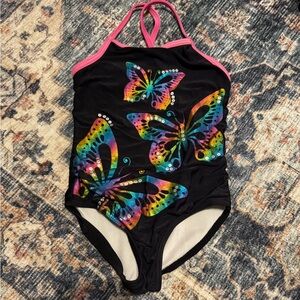 2/$5- Xhilaration Pink Strappy Swimsuit